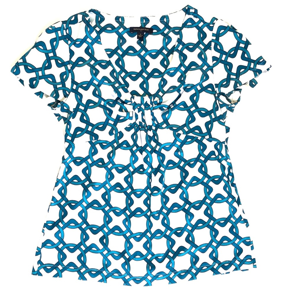 Nautical-inspired Banana Republic Dress Top